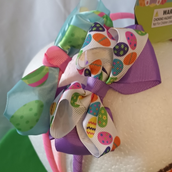 𝟮 𝗘𝗮𝘀𝘁𝗲𝗿 𝗕𝗼𝘄 𝗛𝗲𝗮𝗱𝗯𝗮𝗻𝗱𝘀/𝑷𝒖𝒓𝒑𝒍𝒆 & 𝑷𝒊𝒏𝒌 - Picture 3 of 8